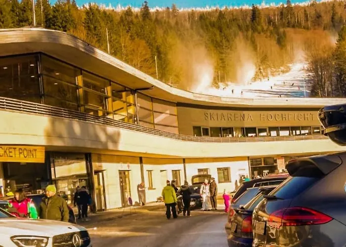 Lejlighed Ferien- Und Businesswohnung Sonnentor Dreilaendereck Im Zweiten Stock
